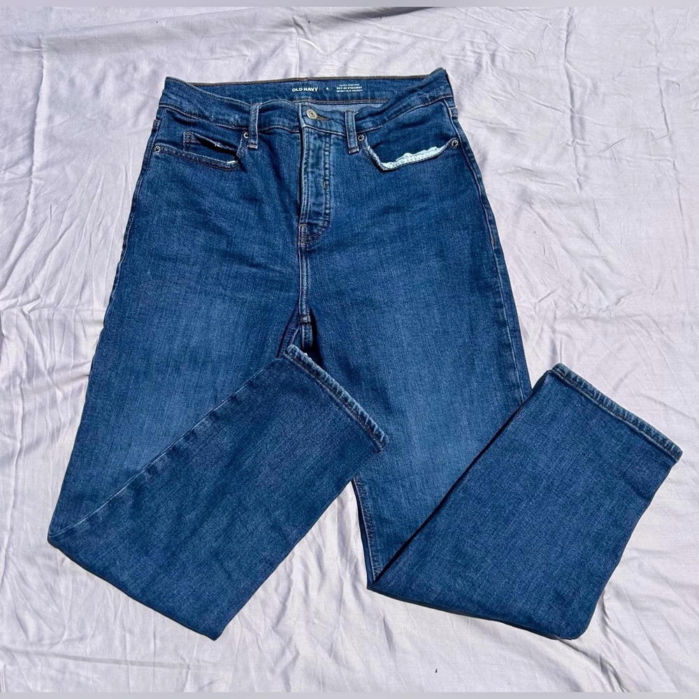Women’s Old Navy High Rise Straight Jeans